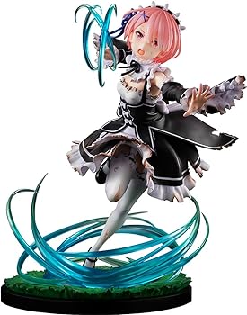 【中古】KDcolle Re ゼロから始める異世界生活 ラム ロズワール戦Ver. 1/7スケール PVC&ABS製 塗装済み完成品フィギュア KK34751|スカーレット2021