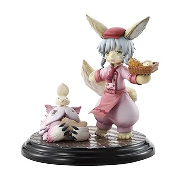 【中古】ベルファイン メイドインアビス × 兎座LEPUS 第二層 -もっと兎座ナナチ- 兎座ナナチ & ミーティ 全高約140mm ノンスケール PVC製 塗装済み 完成
