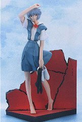 【中古】ヱヴァンゲリヲン新劇場版 EX制服フィギュア 綾波レイ (エヴァンゲリオン) （プライズ）