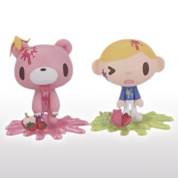 【中古】一番くじ いたずらぐまのグル～ミ～ Juicy & Messy Paradise ラストワン賞 ちびきゅんキャラセット 単品画像