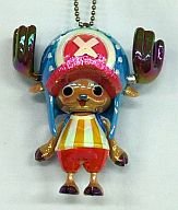 【中古】ONE PIECE ワンピース チョッパー プランプラン キーチェーン 口開け バージョン 単品 プレックス