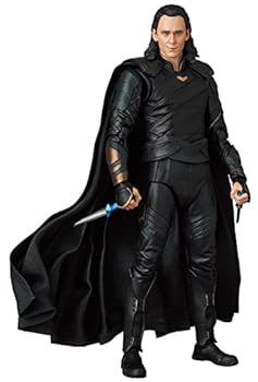 【中古】MAFEX マフェックス No.169 アベンジャーズ インフィニティ ウォー LOKI ロキ (Infinity War Ver.) 全高約160mm 塗装済み アクションフィギュア