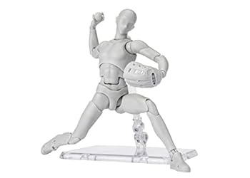 【中古】S.H.フィギュアーツ ボディくん -スポーツ- Edition DX SET (Gray Color Ver.) 約150mm PVC&ABS製 塗装済み可動フィギュア BAS64933