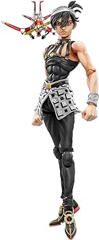 【中古】超像可動 『ジョジョの奇妙な冒険 第5部』ナランチャ・ギルガ&As 約145mm PVC＆ABS&ナイロン製 塗装済み可動フィギュア｜スカーレット2021