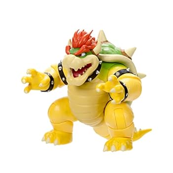 【中古】三英貿易(Sanei Boeki) ザ・スーパーマリオブラザーズ・ムービー アクションフィギュアDX クッパ W18&times;D18.5&times;H18cm 雑貨 TSM-05｜スカーレット2021