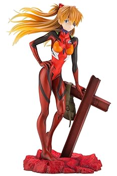 【中古】壽屋 ヱヴァンゲリヲン新劇場版 式波・アスカ・ラングレー 1/6スケール PVC製 塗装済み完成品フィギュア PP859