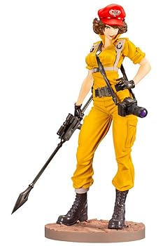【中古】壽屋 G.I. JOE美少女 レディ・ジェイ キャナリーアン カラー 限定版 1/7スケール PVC製 塗装済み完成品フィギュア SV284|スカーレット2021