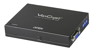【中古】ATEN 映像媒体押しひろげる腕っ扱きレシｰバｰ VGA / Cat5 / スキュｰ自然調整相応う VE170RQ