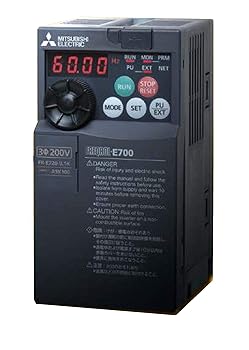 【中古】三菱電機 汎用インバータ FREQROL-E700 FR-E720-0.4K