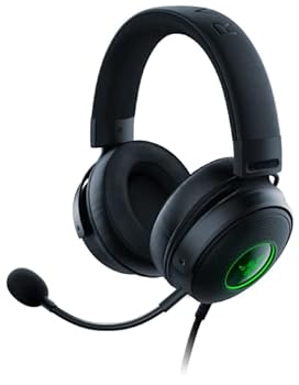 【中古】［非常に良い］Razer Kraken V3 HyperSense ゲーミングヘッドセット 触覚テクノロジー搭載 USB THX 7.1 サラウンドサウンド TriForce チタン 50mm ドライバー