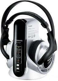 【中古】Panasonic デジタルコードレスサラウンドヘッドホン RP-WH5000-S｜スカーレット2021