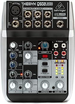 【中古】BEHRINGER ベリンガー Q502USB ミキサー