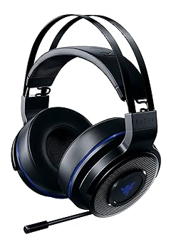 【中古】Razer Thresher 7.1 PS4 PS5 対応 Dolby 7.1ch サラウンドサウンド ワイヤレスヘッドセット 【日本正規代理店保証品】 RZ04-02230100-R3M1 ブラ｜スカーレット2021