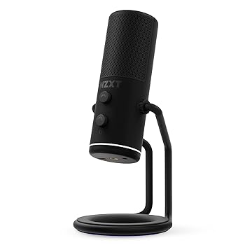 【中古】NZXT CAPSULE BLACK カーディオイドUSBマイク AP-WUMIC-B1 SP1008｜スカーレット2021