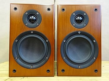 【中古】Denon スピーカーシステム (2台1組) 木目 SC-CX101-M