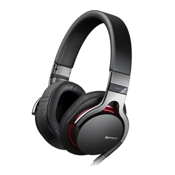 【中古】［非常に良い］SONY 密閉型ヘッドホン ハイレゾ音源対応 iPhone/iPod/iPad対応リモコン・マイク付 ブラック MDR-1R/B｜スカーレット2021