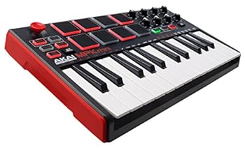 【中古】Akai Professional USB MIDIキーボードコントローラー 8パッド MPK mini MK2