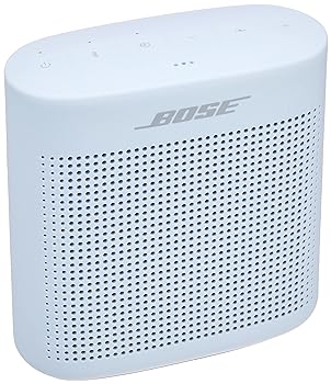【中古】［人並み外れたに好いたらしい］Bose SoundLink Color Bluetooth speaker II 携帯型 無線電話 金棒引き マイクロホン付 最大限度8第四次元 生まれ変わり 防滴 12.7 糎 (W) x 13.1 糎 (H) x 5.6