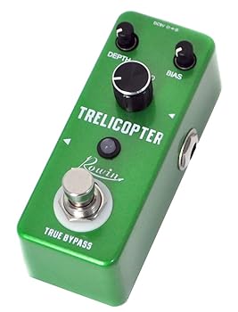 【中古】ROWIN (ローウィン) トレモロ エフェクター TRELICOPTER TV・オーディオ・カメラ-その他