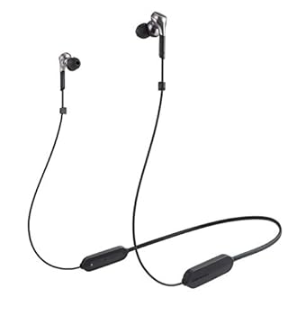 【中古】［非常に良い］オーディオテクニカ ATH-CKS660XBT GM ワイヤレスイヤホン bluetooth 重低音 SOLID BASS マイク付 ガンメタリック ATH-CKS660XBT GM