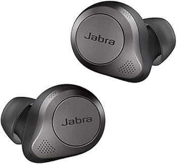【中古】［非常に良い］Jabra Elite 85t ワイヤレスイヤホン bluetooth アクティブノイズキャンセリング チタニウムブラック マルチポイント対応 2台同時接続 外音取込