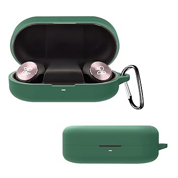 【中古】［非常に良い］Bang & Olufsen Beoplay EQ 用 ケース YAJOJO ワイヤレス イヤーホン B&O Beoplay EQ 用 充電ケースカバー カラビナ・キーチェーン付き シリコン