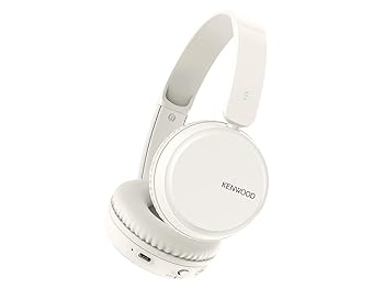 【中古】［非常に良い］JVCケンウッド KENWOOD KH-KZ30 ワイヤレスヘッドホン bluetooth マルチポイント マイク付き テレワーク 連続35時間再生 KH-KZ30-W ホワイト