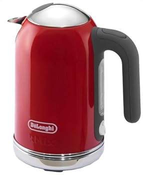 【中古】［非常に良い］DeLonghi kMix(ケーミックス) 電気ケトル レッド SJM020J-RD
