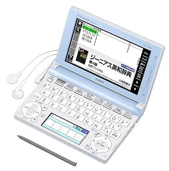 【中古】EX-word 陰電子字引き ともし火青み XD-D4850LB