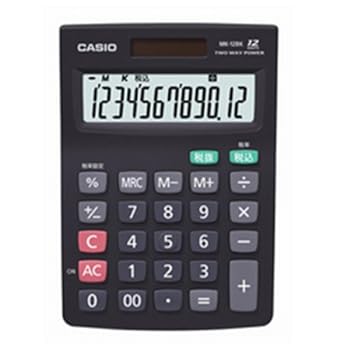 【中古】カシオ計算機　 電卓　 MK-12BK-N