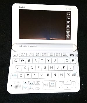 【中古】カシオ 電子辞書 エクスワード 中学生モデル XD-Y3800WE ホワイト コンテンツ160