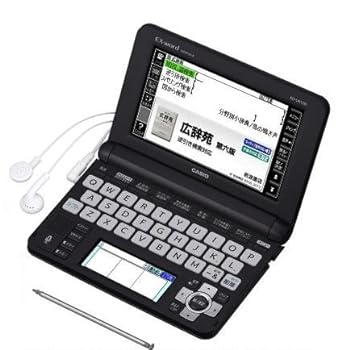 【中古】CASIO EX?word 陰電子字引き XD-U6100BK