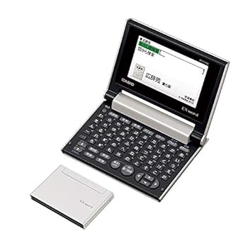 【中古】カシオ 陰電子字引き エクスワード パウダーコンパクト模範例 XD-C400GD 三鞭酒ゴールド 40コンテンツ