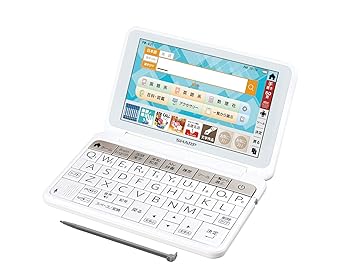 【中古】読みやすい 色つや陰電子字引き Brain 中学生模範例 白いこと系 2018年秋模範例 PW-AJ1-W