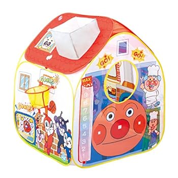 【中古】アンパンマン 全身で知育がいっぱいボールテントパンこうじょう