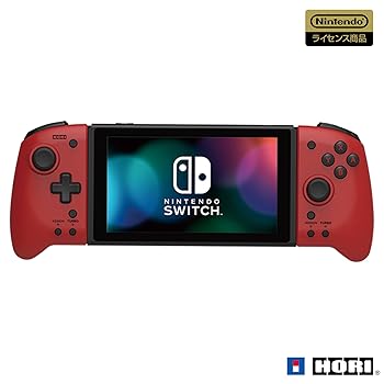 【中古】【任天堂ライセンス商品】グリップコントローラー for Nintendo Switch レッド【Nintendo Switch対応】