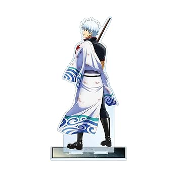 【中古】銀魂 描き下ろしイラスト 坂田銀時 戦う背中ver. BIGアクリルスタンド画像