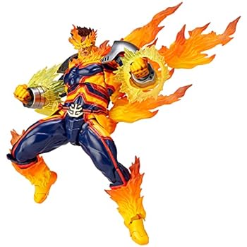 【中古】海洋堂 figure complex AMAZING YAMAGUCHI ENDEAVOR エンデヴァー 約190mm ABS&PVC製 塗装済みアクションフィギュア リボルテック オレンジ 全高 27,394円