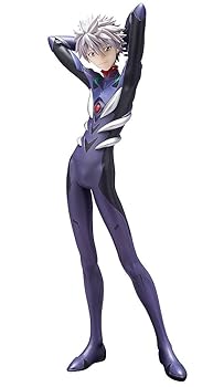 【中古】ヱヴァンゲリヲン新劇場版:Q 渚カヲル 1/8スケール PVC製 塗装済み完成品フィギュア