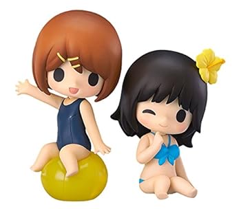 【中古】ねんどろいどもあ きせかえ水着 ノンスケール PVC製 塗装済みトレーディングフィギュア 6個入りBOX｜スカーレット2021