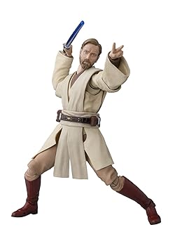 【中古】TAMASHII NATIONS S.H.フィギュアーツ スター・ウォーズ オビ\u003dワン・ケノービ(STAR WARS:Revenge of the Sith) 約150mm ABS&PVC製 塗装済み可動