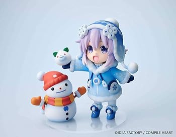 【中古】でかちっちゃ! 雪ねぷ のーまるばーじょん 全高約180mm PVC/ABS製 塗装済み 完成品 フィギュア
