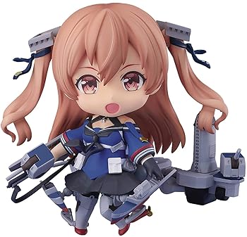 【中古】ねんどろいど 艦隊これくしょん ‐艦これ‐ Johnston [ジョンストン] ノンスケール ABS&PVC製 塗装済み可動フィギュア｜スカーレット2021