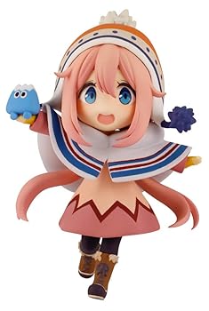 【中古】ピーエムオフィスエー ゆるキャン△ ミニフィギュア 各務原 なでしこ 全高約70mm PVC製 塗装済み 完成品 フィギュア PF136
