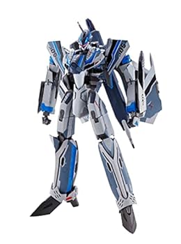 【中古】DX超合金 劇場版マクロスΔ 絶対LIVE!!!!!! 初回限定版 VF-31AX カイロスプラス (ハヤテ・インメルマン機) 約260mm ABS&ダイキャスト&PVC製 塗装画像