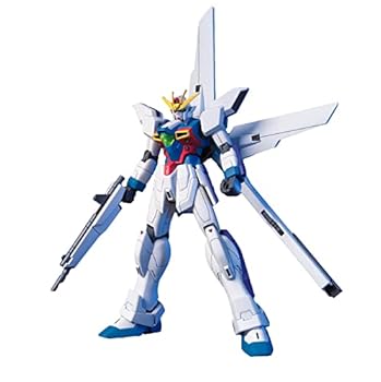 【中古】HGAW 機動新世紀ガンダムX GX-9900 ガンダムエックス 1/144スケール 色分け済みプラモデル キット本体・ホイルシール・ホログラムシール・組立説画像