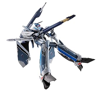 【中古】TAMASHII NATIONS DX超合金 劇場版マクロスΔ 絶対LIVE!!!!!! VF-31AX カイロスプラス(ハヤテ・インメルマン機) 約260mm ABS&ダイキャスト&PVC製画像