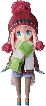 【中古】Harmonia humming ゆるキャン△ 各務原なでしこ ノンスケール 塗装済み可動フィギュア
