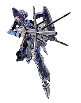 【中古】TAMASHII NATIONS DX超合金 マクロスF VF-25G スーパーメサイアバルキリー (ミハエル・ブラン機) リバイバルVer. 約300mm ABS&PVC&ダイキャスト