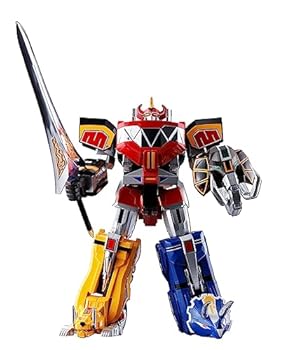 【中古】TAMASHII NATIONS 超合金魂 恐竜戦隊ジュウレンジャー 獣帝大獣神 GX-72 大獣神 & GX-78 ドラゴンシーザー 約260mm ABS&PVC&ダイキャスト製 塗装画像